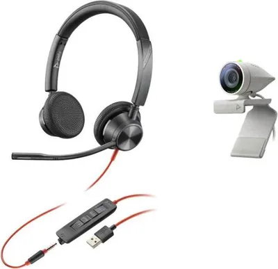 Obrázek produktu pro Poly Studio P5 Kit - Persönliches Videokonferenzsystem - Full HD - 80° - 4x - Schwarz - Grau