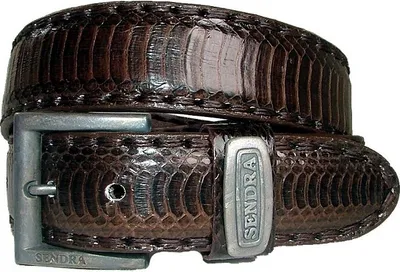 Image de Sendra Gürtel Schlangenleder 8563 braun