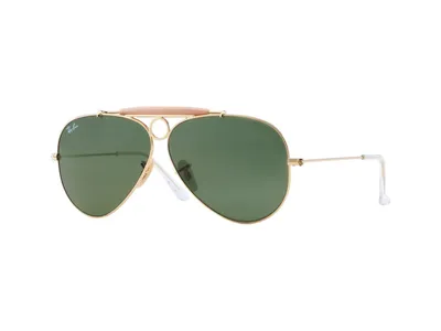 Produktbild von Ray-Ban SHOOTER, Erwachsener, Uni, Pilot, Gold, Nicht-polarisierte Linse, Metall