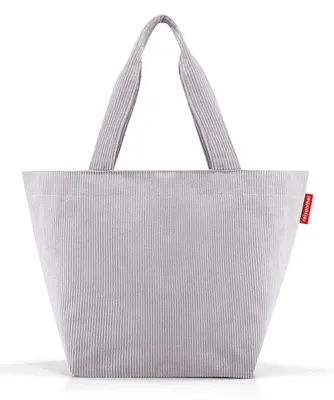 Produktbild von reisenthel shopper M, Einkaufstasche, Tragetasche, Tasche, Cord Grey, 15 L, ZS7084