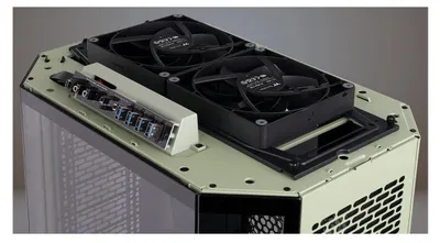 Produktbild von Thermaltake CA-1Z1-00MEWN-00, Midi Tower, PC, Hellgrün, ATX, micro ATX, Mini-ITX, SPCC, Gehärtetes Glas, Gaming