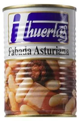 Obrázek produktu pro Huertas - Dušené fazole / Fabada Asturiana - 415g