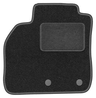 Immagine prodotto di Tappetino guidatore in moquette per Renault Grand Scenic III 2009-2015 (7 osob) – 1 pezzo, grigio grafite, su misura – Wielganizator LUX