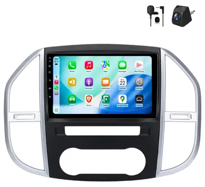 Immagine prodotto di Autoradio per Mercedes w447 Vito dal 2014-2020 2Din Android Radio Carplay Navi WIFI DSP GPS DAB Bluetooth
