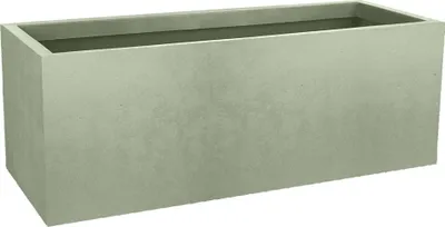 Produktbild von EDA Pflanztrog BASALT UP Länge: 795 mm mandelgrün