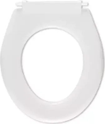 Produktbild von Hamberger Haro WC-Sitz ohne Deckel mit Fastfix-Metallscharnier, weiss, 1 Stk.