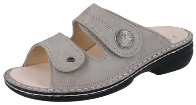 Produktbild von FINN COMFORT Sansibar Damen Pantolette taupe Glattleder - Größe: 42