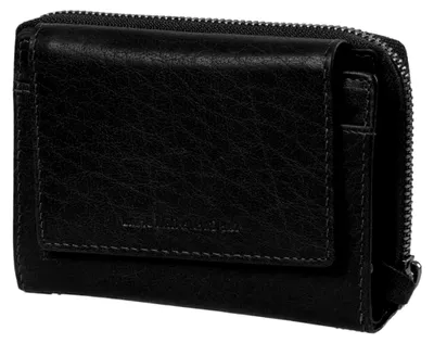 Produktbild von Portemonnaie aus Leder in Schwarz