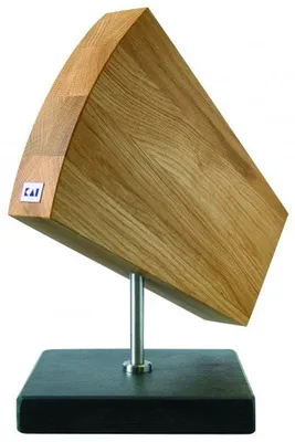 Produktbild von kai DM-0794, Schlitzmesserblock, Granit, Holz, Schwarz, Edelstahl, Holz, 1 Stück(e), 180 mm, 310 mm