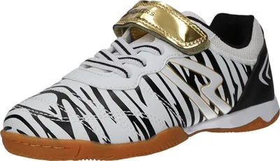 Produktbild von Sneakers Kinder-Sportschuh-Hallenschuh-Indoorschuh Weiß-Schwarz, Farbe:weiß, EU Größe:33