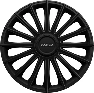 Obrázek produktu pro Sparco Radkappen 15 Zoll Treviso Schwarz 4tlg