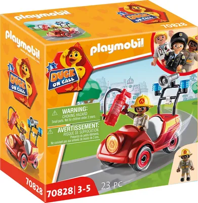 Produktbild von PLAYMOBIL 70828 - DUCK ON CALL Mini-Auto Feuerwehr