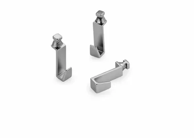 Produktbild von Naber Alto Haken-Set, edelstahlfarbig  - Relingsysteme