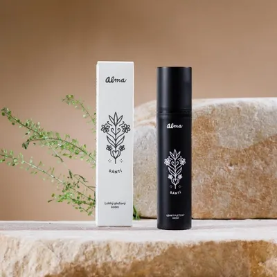 Zdjęcie produktu dla Krem do twarzy z lipą i fermentowanymi laktobacylami Sántí, 50 ml, Alma