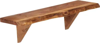 Produktbild von vidaXL Wandregale 2 Stk. 60 x 20 x 18 cm Massivholz Akazie