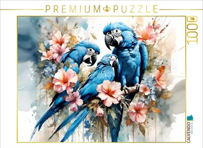 Produktbild von CALVENDO Puzzle Spix Aras | 1000 Teile Lege-Größe 64x48cm Foto-Puzzle für glückliche Stunden