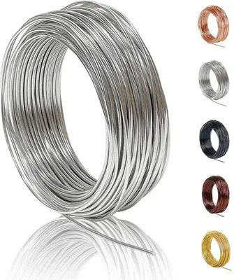 Produktbild von Aluminiumdraht Flexibel – Dekorativ und für Blumenarrangements