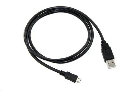 Image de C-TECH Câble USB 2.0 AM/Micro, 1m, noir