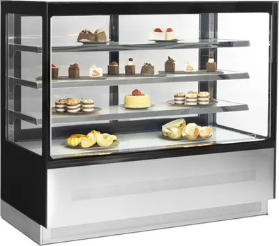 Produktbild von Kühlvitrine LPD 1503F-black - Esta