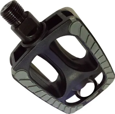 Produktbild von Marwi Pedale SP-813 mit grauer Antirutschauflage Kunststoff schwarz