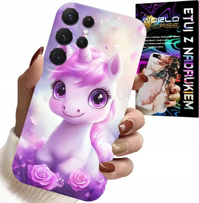 Image de Étui Pour Samsung Galaxy S24 Ultra - Licorne Mignonne, Étui Pour Enfants
