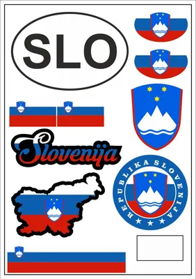 Productafbeelding van Sticker set - 8 stuks - Multikleur