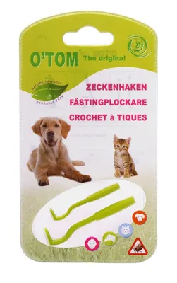 Produktbild von Hunter O-Tom Zeckenhaken 2er Verpackung