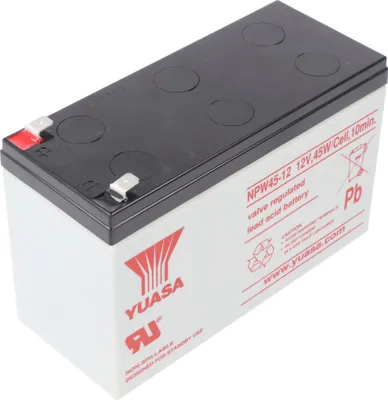 Produktbild von Yuasa NPW45-12 Blei PB Akku 12 Volt, 8500mAh mit Faston 6,3 mm Kontakten