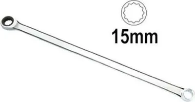 Immagine prodotto di Chiave Ad Anello A Cricchetto Lunga 15 Mm