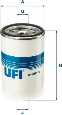 Produktbild von Kraftstofffilter UFI 24.461.00 für HYUNDAI Kona (OS) Filtereinsatz