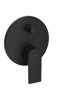 Zdjęcie produktu dla Hansgrohe Rebris E - Bateria wannowa ścienna, czarny matowy 72468670