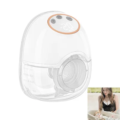 Produktbild von Elektrische milchpumpe,4 Modi, Silikon, 150 ml, LED-Anzeige, vollautomatisch, freihändig,9-Gang-Einstellung