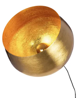 Produktbild von Gilde Bodenleuchte, rund, "Meteo", Metall, goldfarben, VE 1, H. 47 cm, D. 50 cm 53234 4063387532348