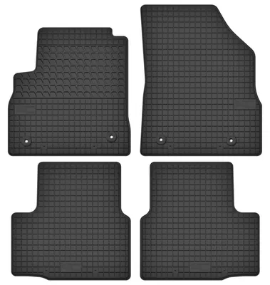 Zdjęcie produktu dla Dywaniki gumowe do Opel Astra K 2015-2022 (sedan/hatchback/kombi) – 4 szt., czarne, dopasowane – Wielganizator SolidTread