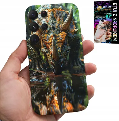 Produktbild von Hülle Für Samsung Galaxy S24 Ultra - Dino Dinosaurier Triceratops Hülle