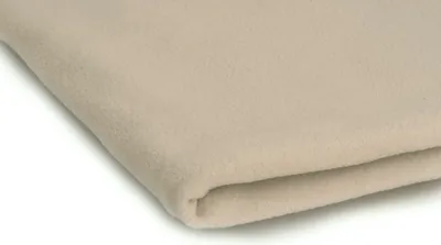 Produktbild von Polar Fleece Stoff, Strickfleece 410 g/m² Hell beige 50 x 155 cm