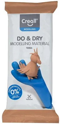 Zdjęcie produktu dla Hmota modelovací Creall Do & Dry, samotvrdnoucí, 1 kg, terakota