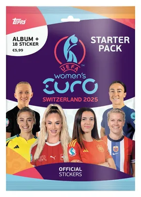 Produktbild von UEFA Women's EURO 2025 Switzerland - Sammelsticker - 1 Starter