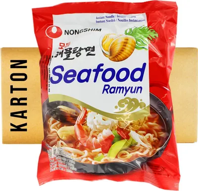 Produktbild von Nongshim Meeresfrüchten Ramyum Instantnudeln 20x 125g