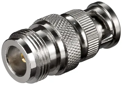 Immagine prodotto di goobay N Kupplung auf BNC Stecker mit GoldPin (Bulk)