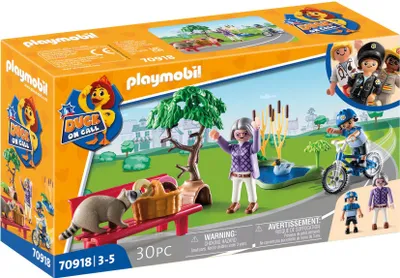 Produktbild von PLAYMOBIL Duck on Call 70918 D*O*C* - Polizei Action. Fang den Dieb!