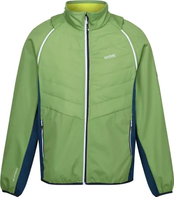 Produktbild von Regatta - "Steren II" hybridná bunda pre mužov RG10503 (3XL) (Picante green/bright blue/lemon lime)