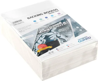 Zdjęcie produktu dla Tablice podkładowe Ultimate Guard Comic Rozmiar srebrny (100)