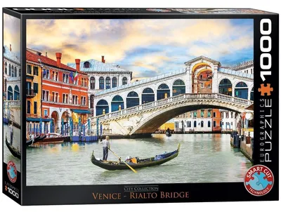 Image de EUROGRAPHICS Puzzle Pont du Rialto, Venise 1000 pièces