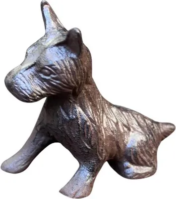 Produktbild von Dekofigur Hund sitzend Gusseisen
