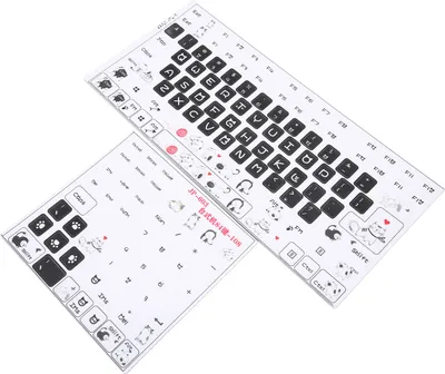Produktbild von Tastatur Aufkleber,Keycaps Aufkleber,Gaming Tastatur Aufkleber,Mechanische Tastatur Aufkleber,Englische Tastatur Aufkleber,Computer Tastatur Aufkleber