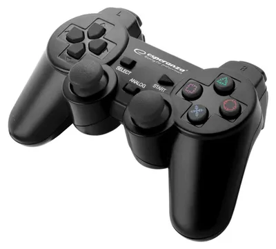 Productafbeelding van Esperanza Gamepad voor PS3/PC, USB, Trooper, zwart