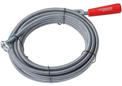 Produktbild von ROTHENBERGER Industrial Reinigungsspirale mit Kralle, Laenge 5 m, Ø 9 mm -  (Ø x L) 9 mm x 5 m,1500000140