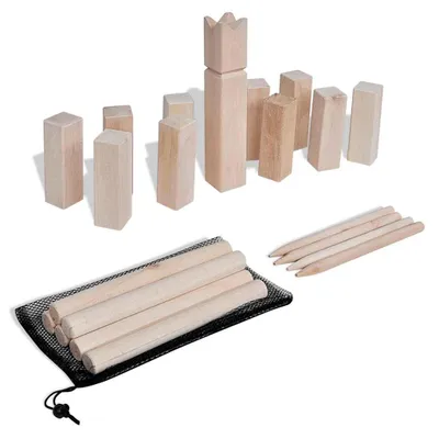 Immagine prodotto di set di giochi in legno vidaXL Kubb