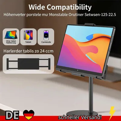 Produktbild von Monitorständer Höhenverstellbar VESA Tablet Halter